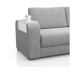 Xenos Dienblad Sofa - 45x24 cm - wit- Dienbladen