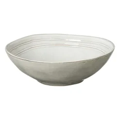 Xenos Diep bord Toscane - grijs - ø19 cm- Borden