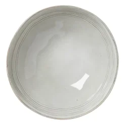 Xenos Diep bord Toscane - grijs - ø19 cm- Borden