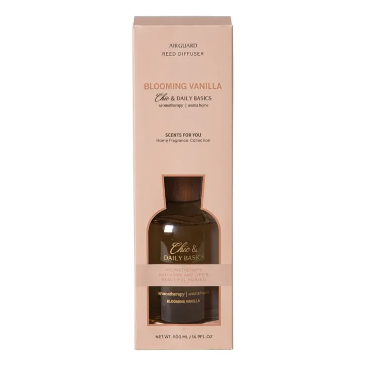 Xenos Diffuser blooming vanille - beige - 500 ml- Geurolie