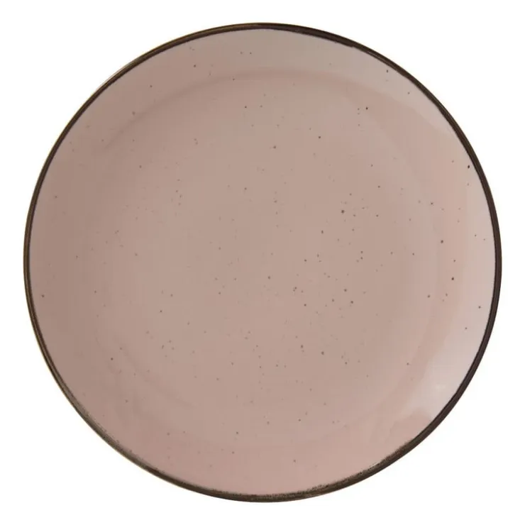 Xenos Dinerbord Emma - roze - ø26.5 cm- Borden