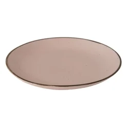 Xenos Dinerbord Emma - roze - ø26.5 cm- Borden