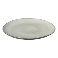 Xenos Dinerbord Toscane - grijs - ø28 cm- Borden