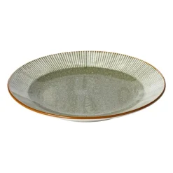 Xenos Dinerbord Yara - groen- ⌀26.8 cm- Borden