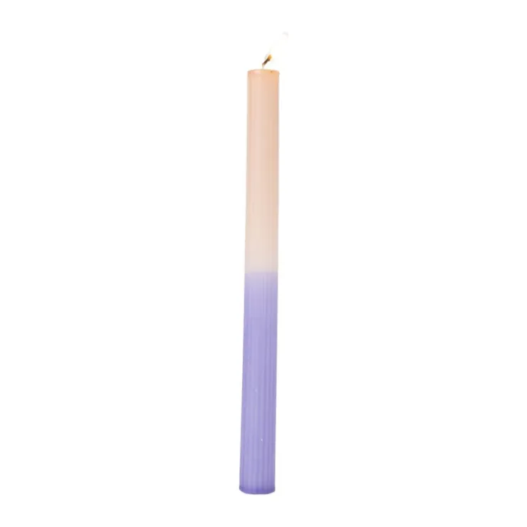 Xenos Dinerkaars dipdye - diverse varianten - ø2.15x25 cm- Dinerkaarsen