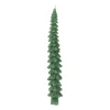Xenos Dinerkaars groot - groen - ø4x25 cm- Dinerkaarsen
