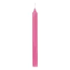 Xenos Dinerkaars rustiek - roze - ø2x24 cm- Dinerkaarsen