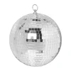 Xenos Discobal - zilverkleurig - ø20x20 cm- Kerstcadeaus