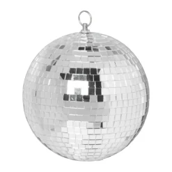 Xenos Discobal - zilverkleurig - ø20x20 cm- Kerstcadeaus