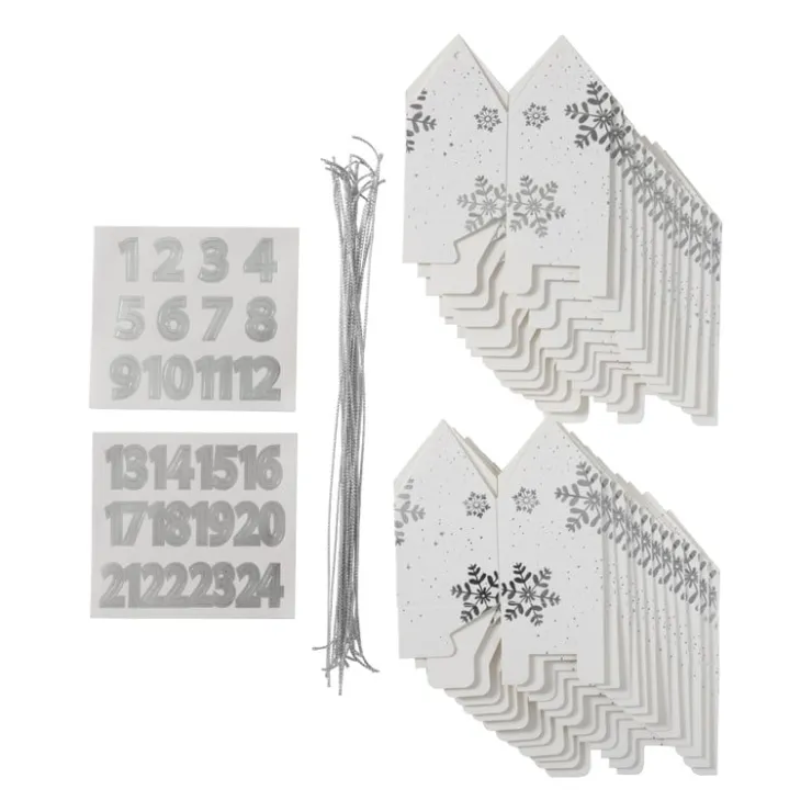 Xenos DIY advent doosjes - set van 24- Kerst Knutselen