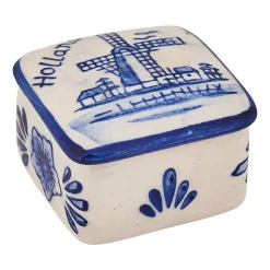 Xenos Doosje klein Holland - diverse varianten - 3x3x2 cm- Holland Souvenirs