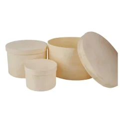 Xenos Doosje rond - ø9.5x13 cm- Doosjes