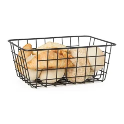 Xenos Draadmand L - ijzer - 28x22x12.5 cm- Manden|Manden