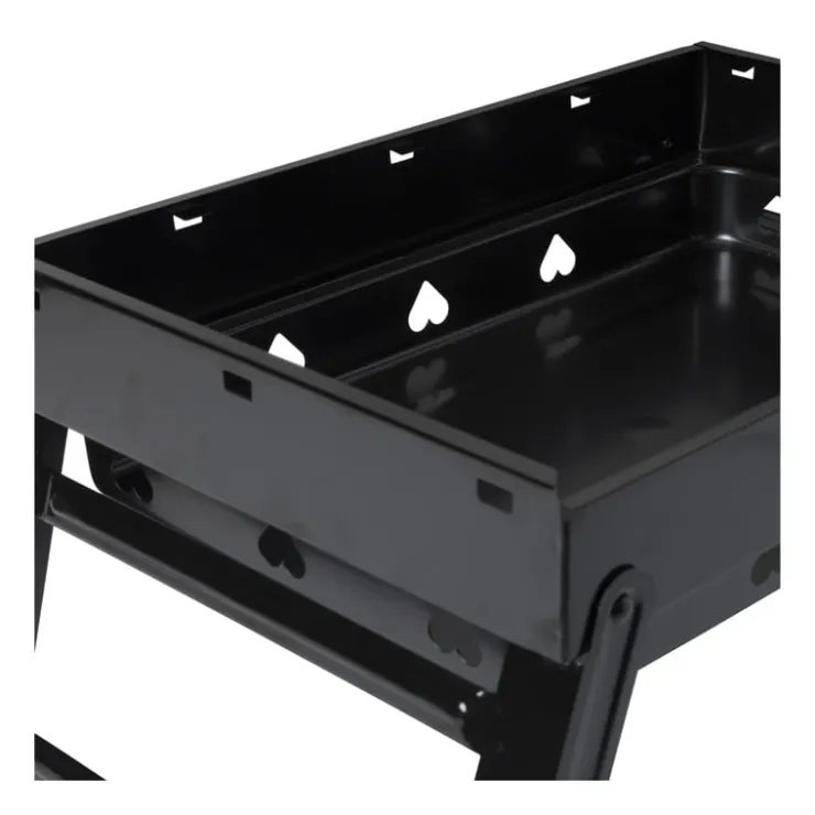 Xenos Draagbare barbecue - 22.5x43x29.5 cm- Barbecue