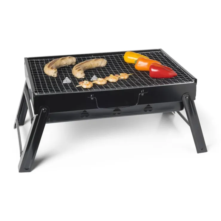 Xenos Draagbare barbecue - 22.5x43x29.5 cm- Barbecue