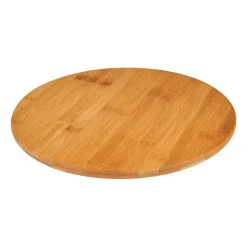 Xenos Draaiplateau bamboe - ø33 cm- Taartplateaus|Borrelplanken