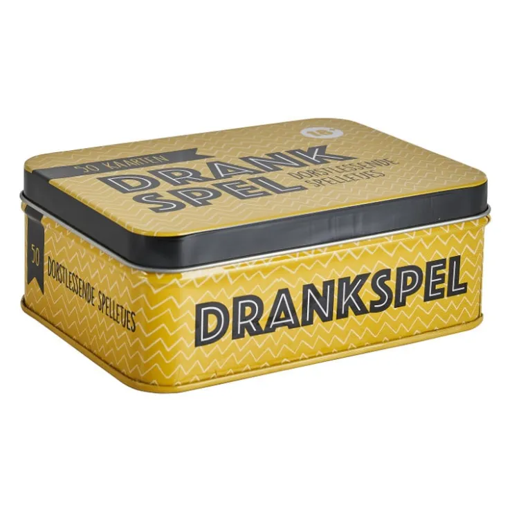 Xenos Drankspel in blik - 50 kaarten- Drankspellen|Spellen