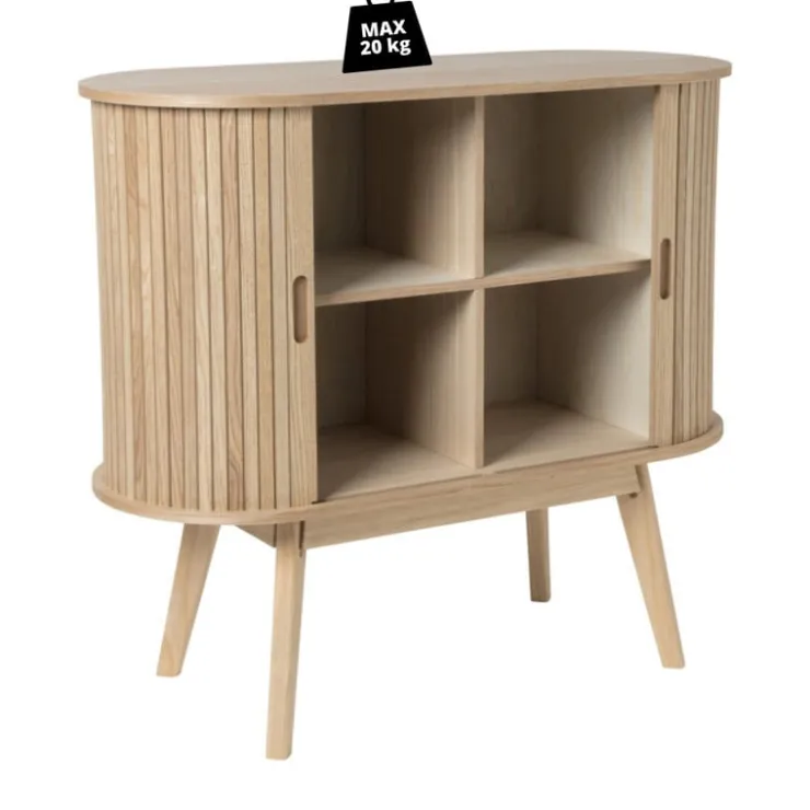 Xenos Dressoir Uppsala - naturel - 80x72x34 cm- Dressoir