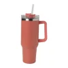 Xenos Drinkbeker - rood - rvs - 1.1 liter- Drinkflessen|Kinderservies