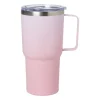 Xenos Drinkbeker Thermo - roze - 530 ml- Drinkflessen|Kinderservies