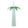 Xenos Drinkfles palmboom - groen - 500 ml- Drinkflessen|Kinderservies
