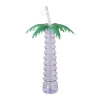 Xenos Drinkfles palmboom - lila - 500 ml- Drinkflessen|Kinderservies