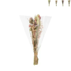 Xenos Droogbloem boeket gemixt - diverse varianten - 50 cm- Kunstbloemen