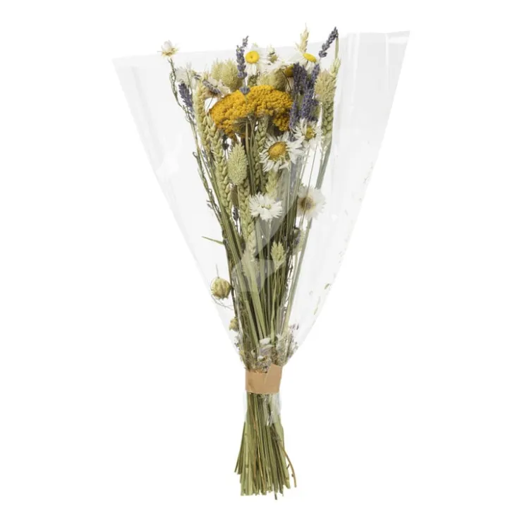 Xenos Droogbloem boeket gemixt - diverse varianten - 50 cm- Kunstbloemen