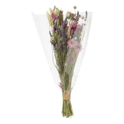 Xenos Droogbloem boeket gemixt - diverse varianten - 50 cm- Kunstbloemen
