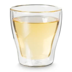Xenos Dubbelwandig theeglas - 125 ml- Koffieglazen|Theeglazen