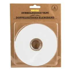 Xenos Dubbelzijdige tape - 5 meter- Knutselspullen