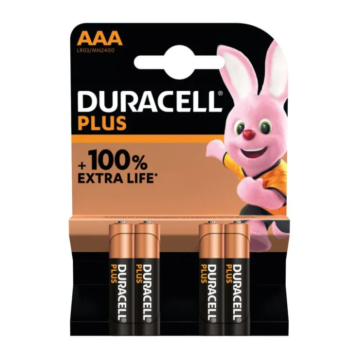 Duracell AAA batterijen - set van 4- Batterijen