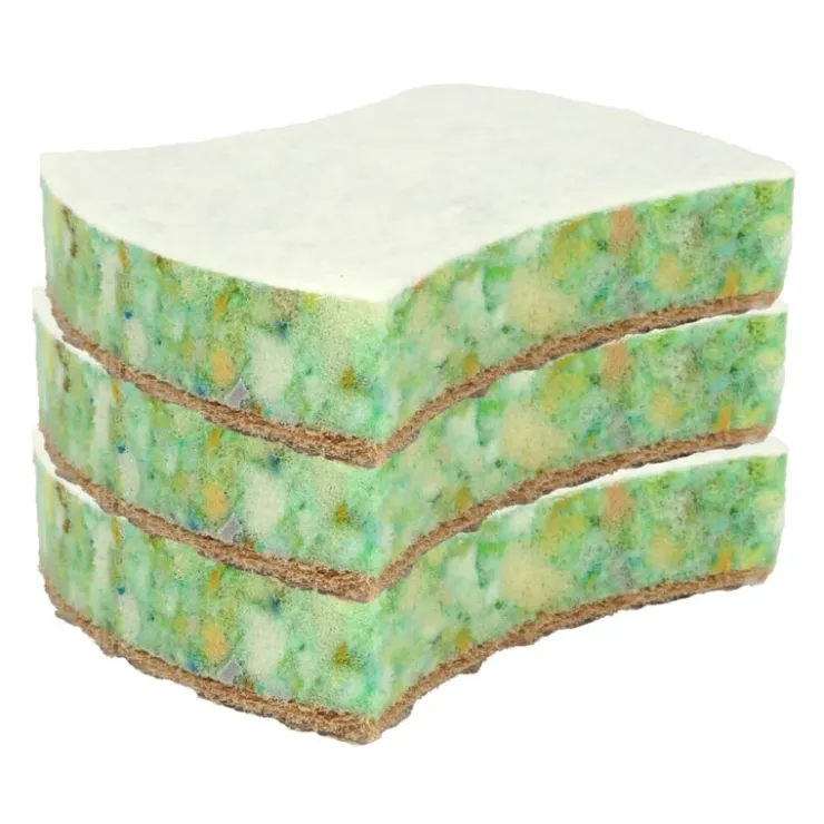 Xenos Eco schuurspons - 3 stuks- Schuursponsjes