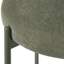 Xenos Eetkamerstoel Elvis - groen - 79x57x52 cm- Eetkamerstoelen