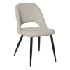 Xenos Eetkamerstoel Leonardo - beige - 82.5x61.5x48.5 cm- Eetkamerstoelen