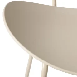 Xenos Eetkamerstoel Paula - beige - 81x52x50 cm- Eetkamerstoelen