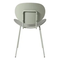 Xenos Eetkamerstoel Paula - groen - 81x52x50 cm- Eetkamerstoelen