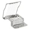 Xenos Eiersnijder rvs - zilverkleurig - 13.7x9.2 cm- Keukengerei