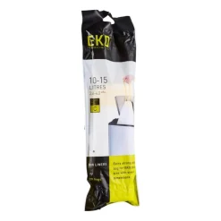 Xenos Eko afvalzak - 10/15 L - wit- Vuilniszakken