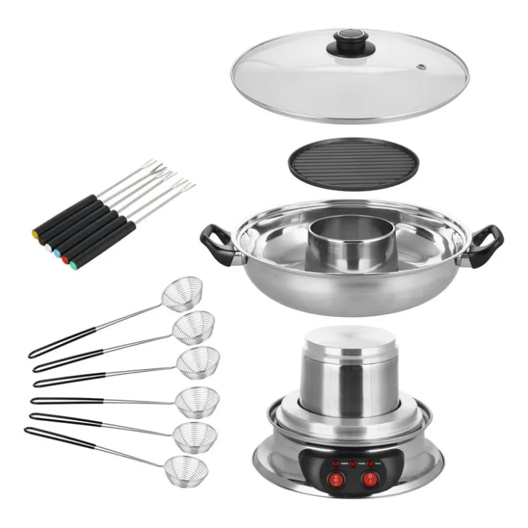 Xenos Emerio Asian fondue en grill - 6 personen- Fondue