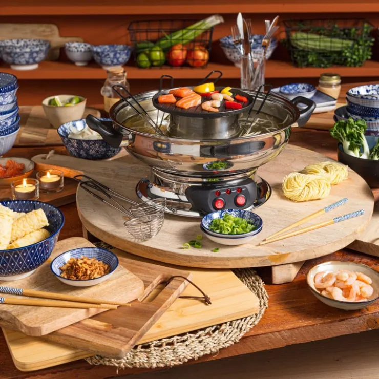 Xenos Emerio Asian fondue en grill - 6 personen- Fondue