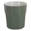 Xenos Espressomok facet - Groen - 60 ml- Mokken