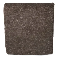 Xenos Fauteuil chenille - donkerbruin - 87x72x66 cm- Fauteuils