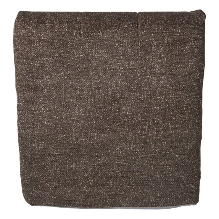 Xenos Fauteuil chenille - donkerbruin - 87x72x66 cm- Fauteuils