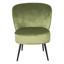 Xenos Fauteuil Frida - groen - 77x69x60 cm- Fauteuils