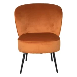 Xenos Fauteuil Frida - terra - 77x69x60 cm- Fauteuils
