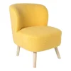 Xenos Fauteuil Sita - geel - 69x56x66 cm- Fauteuils