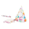 Xenos Feesthoedjes met roltongen - set van 5- Verkleedaccessoires