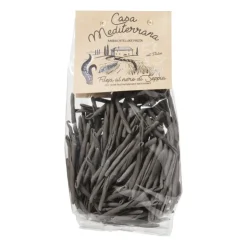 Xenos Fileja al nero di Seppia - Pasta met inktvisinkt - 500 gram- Italiaanse Keuken|Pasta, Rijst En Wraps