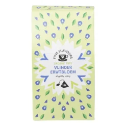 Xenos Fine flavours groene thee - vlindererwt - 15 piramide zakjes- Thee